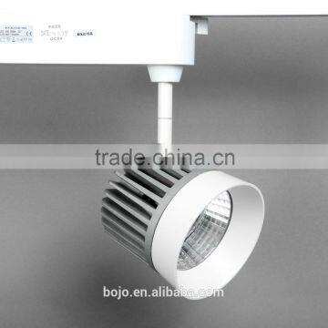 30w led track rail light with horn mouth for cloth shop