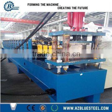 Effecient Automatic Metal Roller Shutter Slats Door Roll Forming Machine With Punching And PLC Automatic Control System