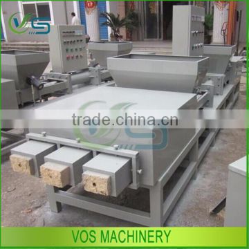 6 heads sawdust block compress machine/wood sawdust block making machine for sale