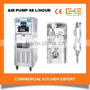 Air Pump Feeding Type Twin Twist Flavor Chinese Famous Brand Commercial Soft Ice Cream Machine