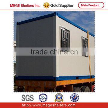Fast assemble flat pack house container