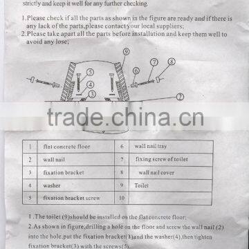 Best Seller in South Asia Market Washing Down One Piece Toilet With Unique Design photo-5