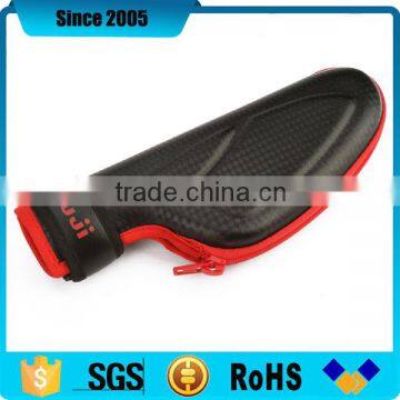 Custom Shape Black pu Cover Eva Zipper Hard Case photo-3