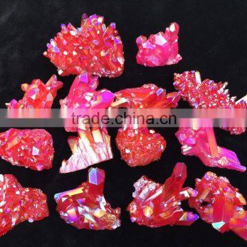 Wholesale Nature Red Crystal Quartz Cluster for Home Decoration photo-4