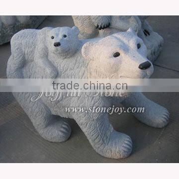 Stone Bear Carving