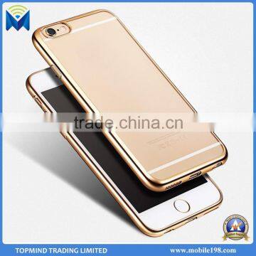 Cheap Price Electroplating TPU Case for iPhone 6 6S Back Case Cover