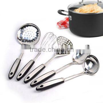 5-Piece Kitchen Cooking Tool Set /Stainless Steel Cooking Utensils Set