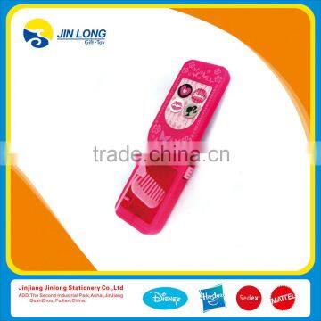 Mobile phone shape comb and mirror toy