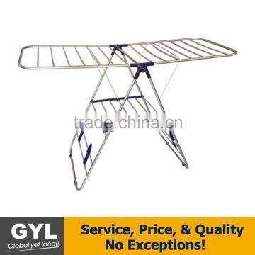 Balcony Folding Stainless Steel Clothing Rack/Outdoor Clothes Airer