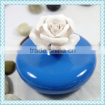 Home Ceramic Diffuser Fragrance, Decorative Round Bottle Room Diffuser photo-2