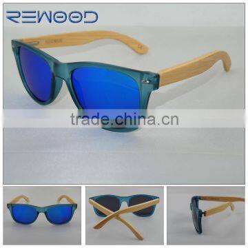 hot selling Mr Wood polarized colorful bamboo sunglassess mix wholesale