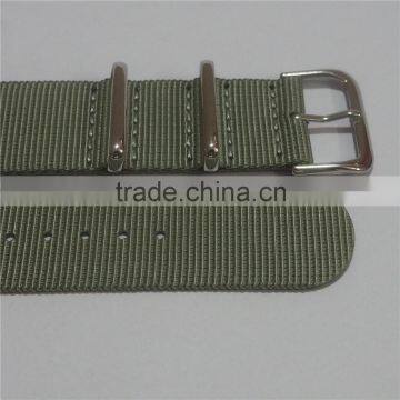 22mm Gray Military Import Nylon Nato Watch Band photo-2