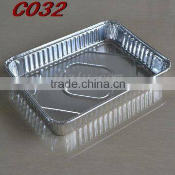 aluminium foil bbq tray C032