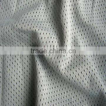 100% polyester knitting mesh fabric for sportswear, lining