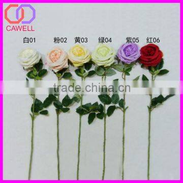 wholesale individual head ivory color chile artificial garden rose