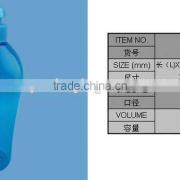 500ml empty shampoo HDPE bottle fashion body lotion bottle