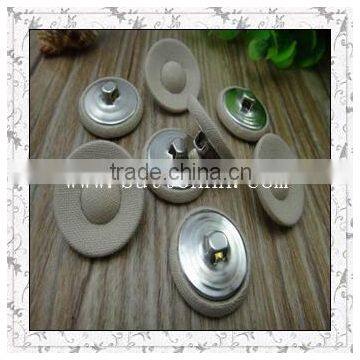 fashion garment accessory square fabric cover buttons