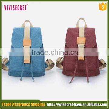cute design your own canvas drawstring backpacks