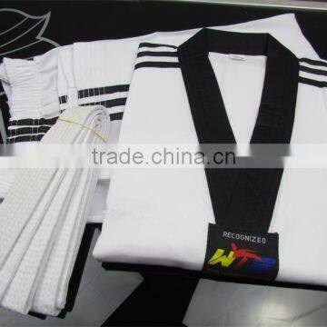 Factory High Quality Custom Made Logo Embroidery Kids Shcool Adult Taekwondo Suits Uniforms photo-2
