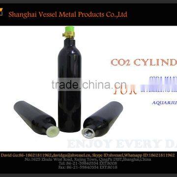 HPA Aluminum Alloy 0.47L Small CO2 Empty Cylinder soda for Home Soda Maker