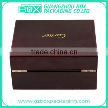 Watch Box for One Use,single watch wooden box/Customize wood luxury watch box packaging