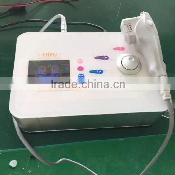 Portable smart 3D anti wrinkle treatment HIFU beauty machine