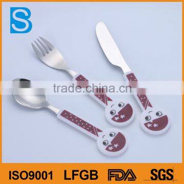 Stainless Steel Children Knife Fork Spoon Set photo-4
