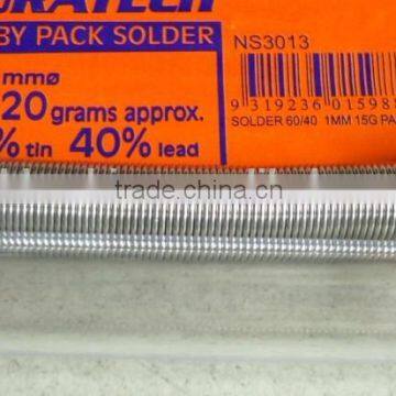 Tin Solder Wire Sn63Pb37 1.2mm 15g Tube Solid Wire photo-2