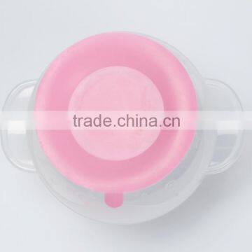 Manufacturing Non-toxic pp Spill Proof Suction Baby Bowl With Double Handle photo-4