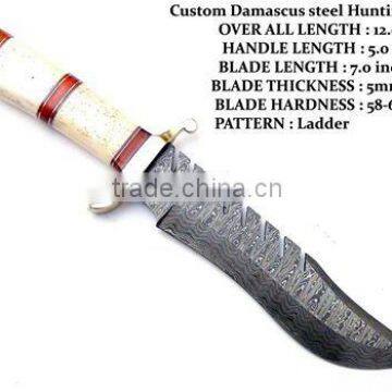 Handmade damascus knive