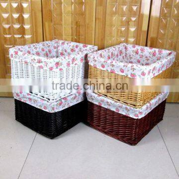 2015 new items handmade rattan laundry basket clothes