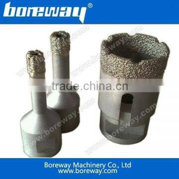 Hot sell vacuum brazed square diamond drill bit