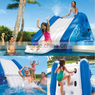 INTEX Kool Large Kids Splash Inflatable Swimming Pool Water Slide Pump Play Toy