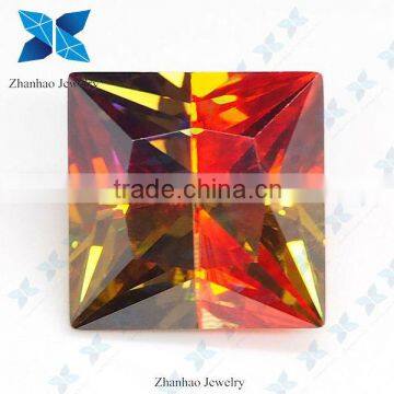 Wholoesale Price Loose Rough Square Shape Cubic Zirconia Stone For Jewelry