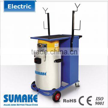 80L TRIPLE FILTER VACUUM CLEANER WITH IRON TROLLEY