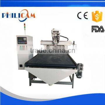 Philicam Cheap price automatic 3d wood nesting carving cnc routing milling machine for wooden