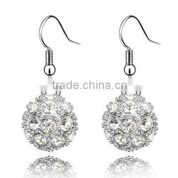 New Design Austrian Crystal Dangle Earrings ZHPS-87665