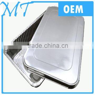 ISO FDA SGS Certification sample free airline dispoesable aluminum foil container