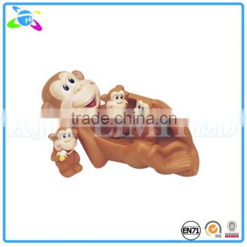 Monkey Floating Family Set Bath Toy