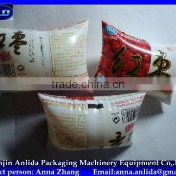 aseptic milk pouch filling machine with back seal bag