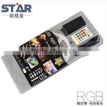 Kit Complet Ruban Led 5m RGB WATERPROOF+IR Remote+Power Supply