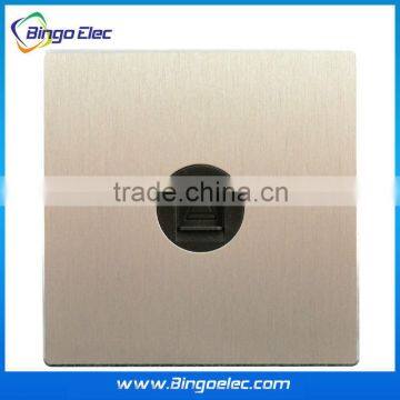Top quality internet computer 220v RJ45 wall data socket