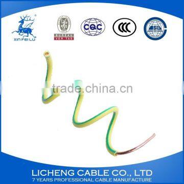 Single Solid PVC Coated Copper Electric Cable Wire -BV(95mm2) photo-4