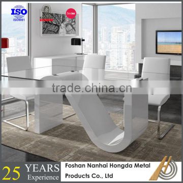 high end tempered glass dining table