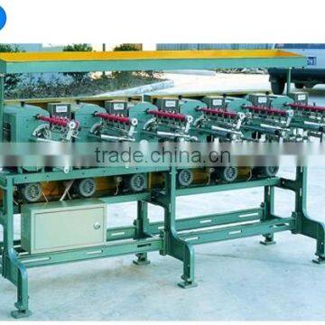 Cylinder type yarn winder CL-2B and reel winding machine