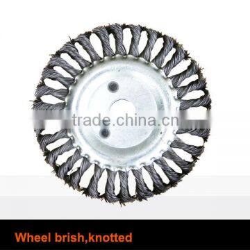 Knotted Wire Wheel Brush