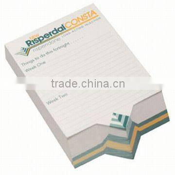 3D Diagonal Memo Pad cover notebook