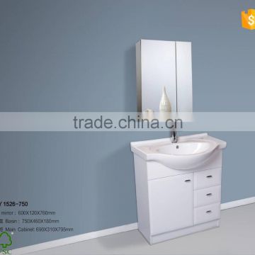 SY1526-750MODERN PVC&MELAMINE BATHROOM VANITY CABINET