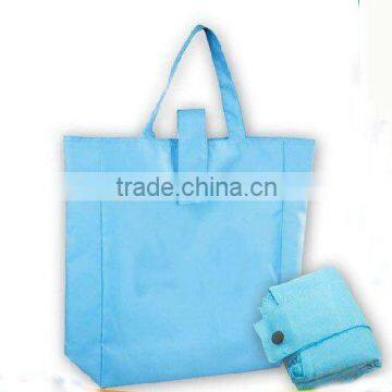190T polyester foldable shopping bag