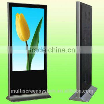 55 Inch lcd indoor advertising screens 1080p screen smart tv media screen supermarket floor display